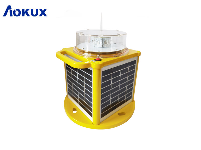 solar aviation obstruction light 