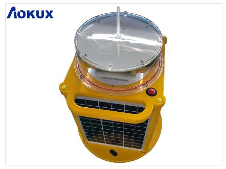 Solar Aircraft Warning Light