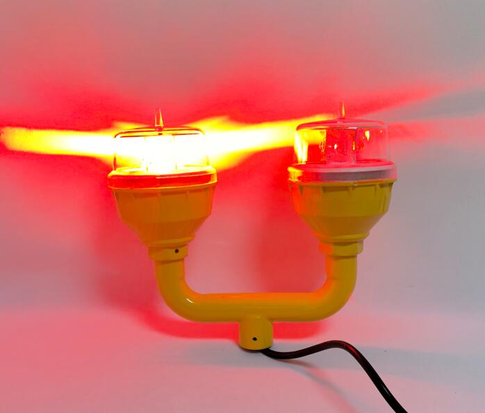 dual led obstruction light