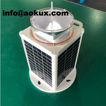 Aokux Solar Powered Aviation Obstruction Lights