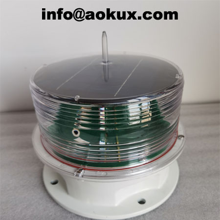 Solar Marine Lights for Safe Navigation